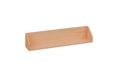 CPA 1 - 120 police na zeď, deska 18 mm, 240x1200x240, javor horský